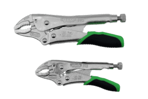 2 PC. FASTENER REMOVAL LOCKING PLIER SET - 5'' & 7''