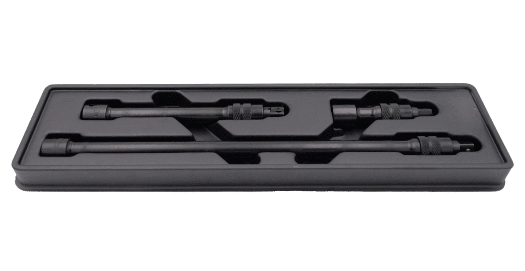 3 PC. 3/8'' DR. IMPACT LOCKING EXTENSION SET - USA MADE