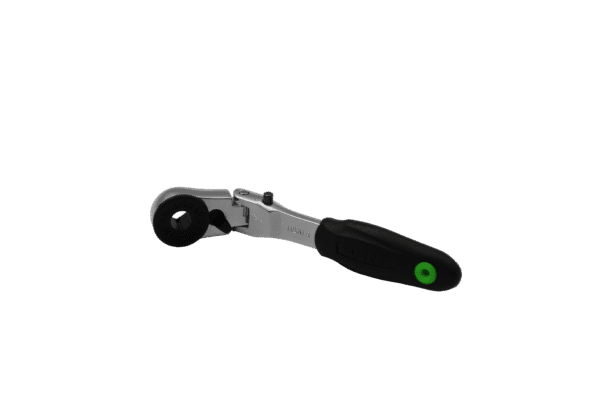 1/4’’ Hex locking flex head micro bit ratchet with handle, 4’’ OAL, includes 1/4’’ SQ. DR. adapter