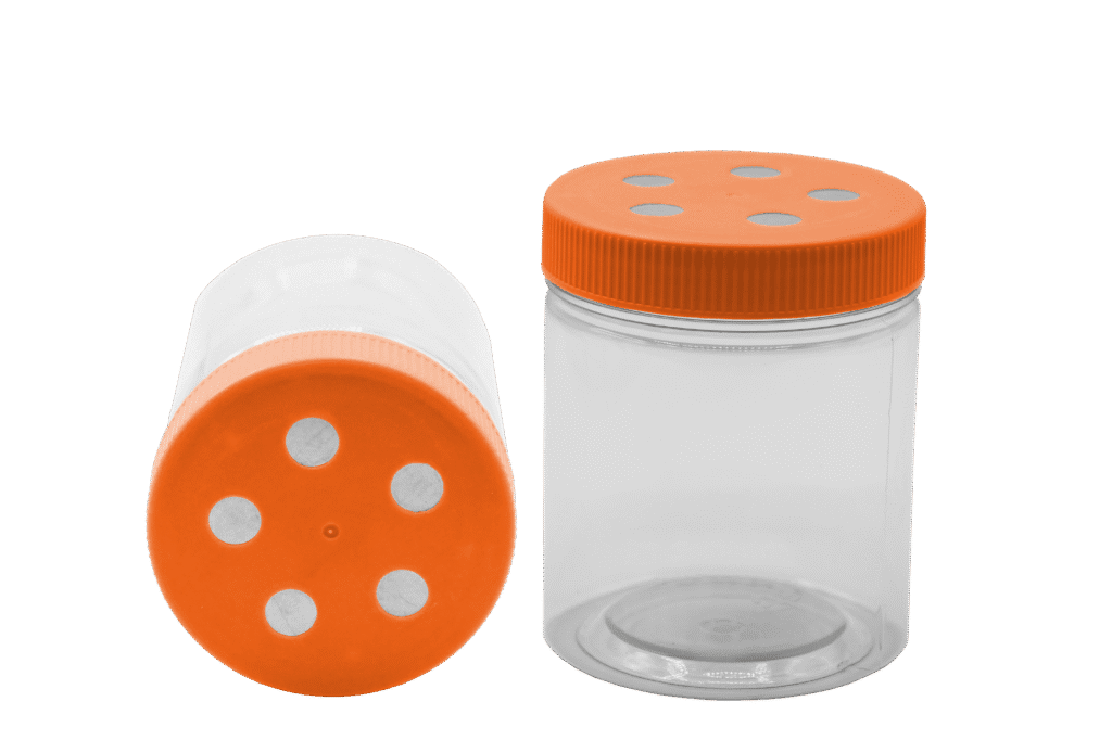 MAGNETIC PARTS JAR - ORANGE