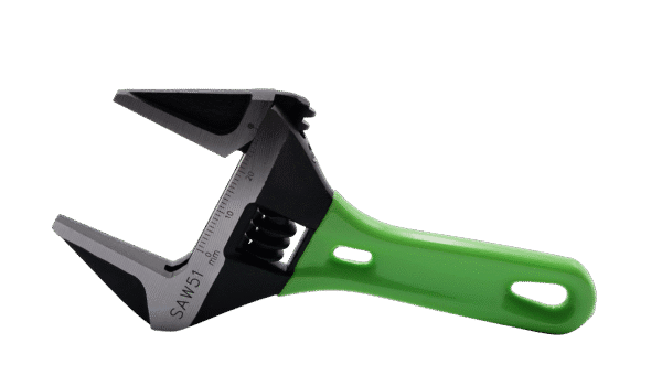 5'' STUBBY ADJUSTABLE WRENCH W/ 1'' JAW OPENING